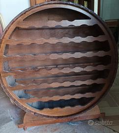 Cantinetta porta vino in botte