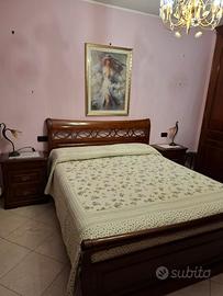 camera letto noce massello artigianale