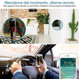 Telecamera Wifi HD Controllo Remoto da Smartphone