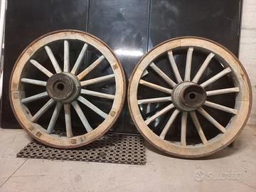 Ruote antiche da carro 2