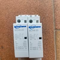 N.2 Contattore AC per uso domestico BCH8 20 2P 20A