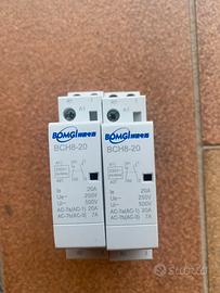 N.2 Contattore AC per uso domestico BCH8 20 2P 20A