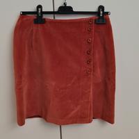 Gonna in velluto  taglia 42