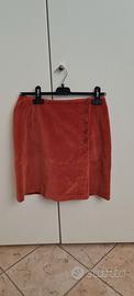 Gonna in velluto  taglia 42