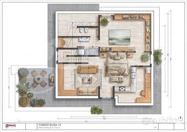 Attico/Mansarda Rivoli [Cod. rif 3251671VRG]