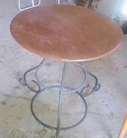 ELEGANTE TAVOLO ROTONDO IN FERRO 