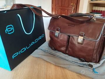 borsa Piquadro pelle Blue Square 