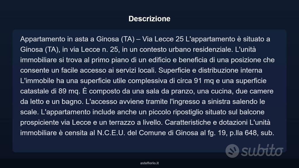 Appartamento – Ginosa, Taranto - Vista 4
