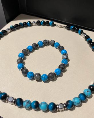Set Collana più Bracciale Produzione artigianale