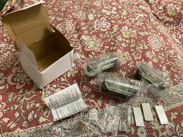 3 lampade ad energia solare