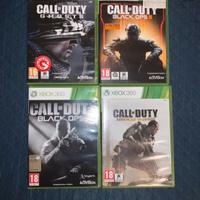 CALL OF DUTY XBOX 360 vari videogiochi della saga