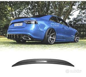 SPOILER AUDI A5 COUPE 07-16 LOOK RS5 CARBONIO