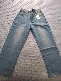 Jeans blu taglio dritto Ziggy Denim "Hi Mum"
