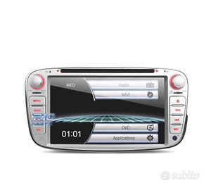 NAVIGATORE RADIO 7" PER FORD TONDO COLORE GRIGIO 