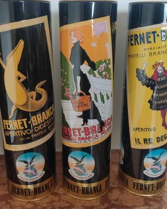 Set 3 latte Fernet-Branca da collezione - Serie Ma