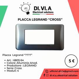 Placca LEGRAND CROSS