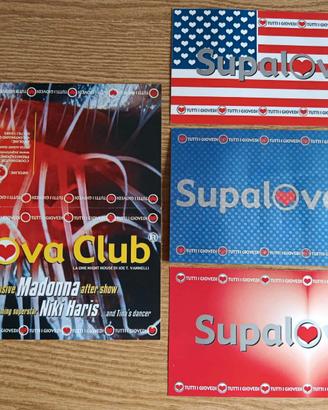 4 flyer Supalova Club Dj resident Joe T Vannelli