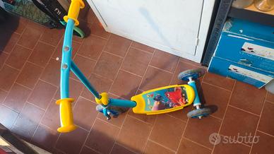 monopattino bambino tre ruote
