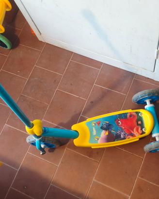 monopattino bambino tre ruote