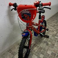 bicicletta spiderman
