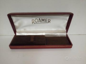 astuccio vintage per orologio Roamer