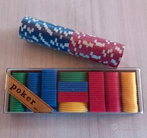Fiches Poker Vintage + 50 Fiches Chivas Sigillate 