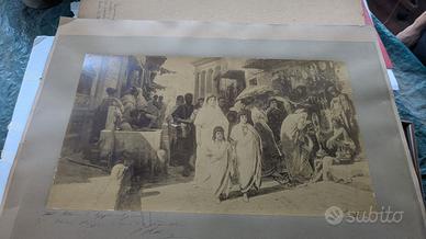 litografia di Prospero Piatti data 1890 con dedica