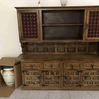 Credenza stile spagnolo legno massello