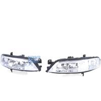 FARI PER OPEL VECTRA B 99-02 FONDO CROMATO