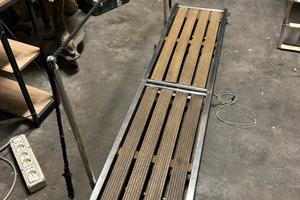 Passerella acciaio inox