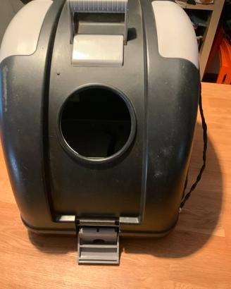 Bauletto moto per trasporto animali