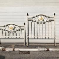 Struttura letto singolo ferro battuto