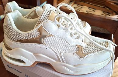 SCARPE KATE MEE DONNA Bianco Panna mis. 40 Nuove E