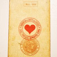 Mazzo di carte Armanino Roma 1939