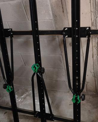 Portabiciclette 4 posti per Land Rover