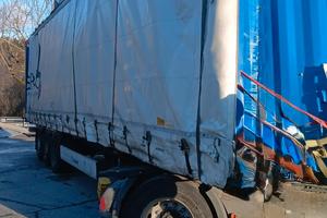 Semirimorchio incidentato