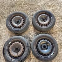 Set ruote complete Fiat 15" + copricerchi
