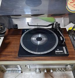 giradischi vintage più tv 
