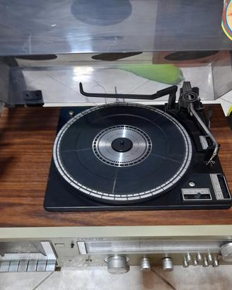 giradischi vintage più tv 