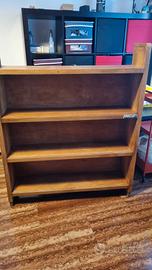 Libreria mobile in legno 