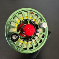 MULINELLO MOSCA MAXCATCH AVID PRO 3/4 nuovo + acc.