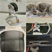 sissybar marmitte collettori sellino harley cover