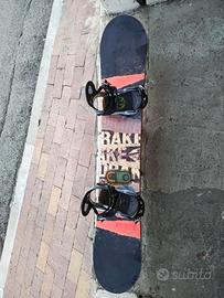 Drake Force 158 cm Snowboard + Attacchi Nitro M