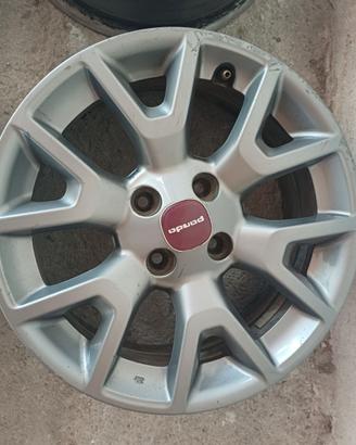 Cerchi lega originale fiat panda misura 15