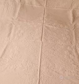 copriletto matrimoniale in broccato inglese