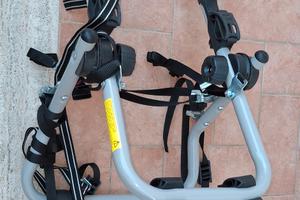 Portabici posteriore a 3 posti universale 