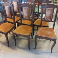 6 Sedie chippendale 
