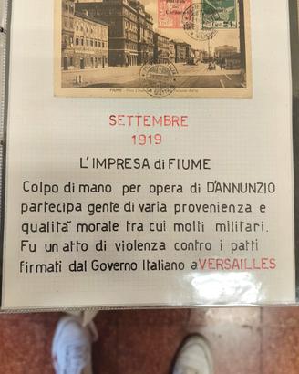 cartolina fiume 1919