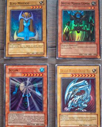 lotto 4 carte Yu-gi-oh 
