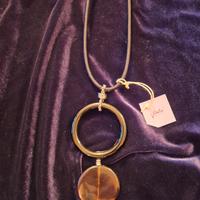 Collana girocollo con ciondolo etnico 
